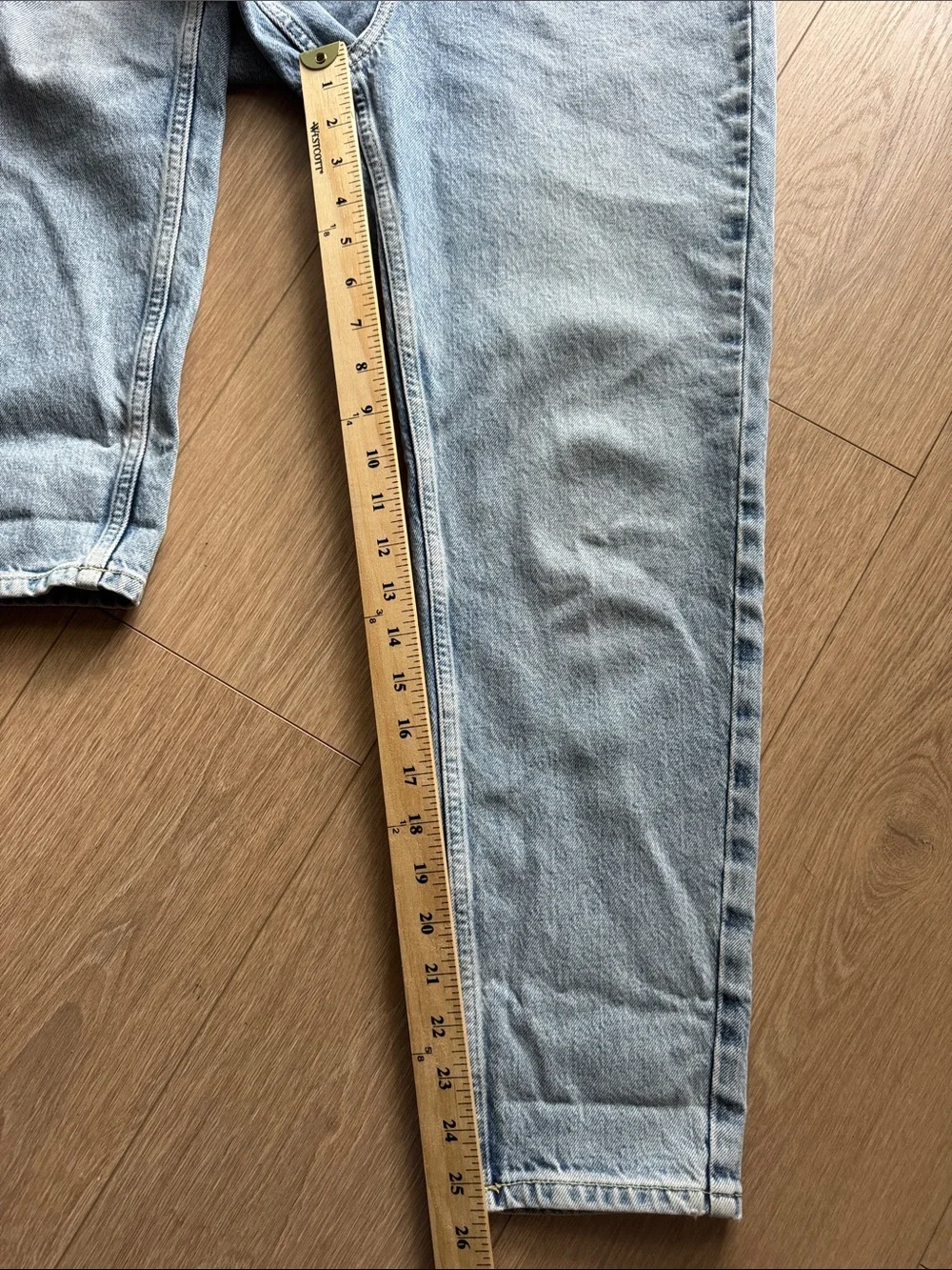Free People We The Free Shelby Overalls Stone Beach Light Wash Size 27